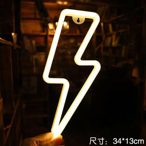 LED Neon Sign Night Light – INS Style Room Decor Lamp