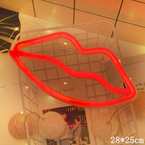 LED Neon Sign Night Light – INS Style Room Decor Lamp