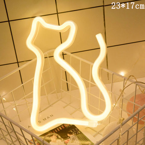 LED Neon Sign Night Light – INS Style Room Decor Lamp