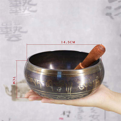 Meditation Bowl – Tibetan Sound Bowl for Mindfulness & Relaxation