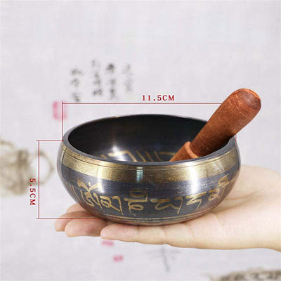 Meditation Bowl – Tibetan Sound Bowl for Mindfulness & Relaxation