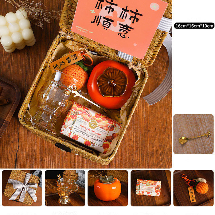 Luxury Persimmon Gift Box Set – Elegant Creative Gift Idea