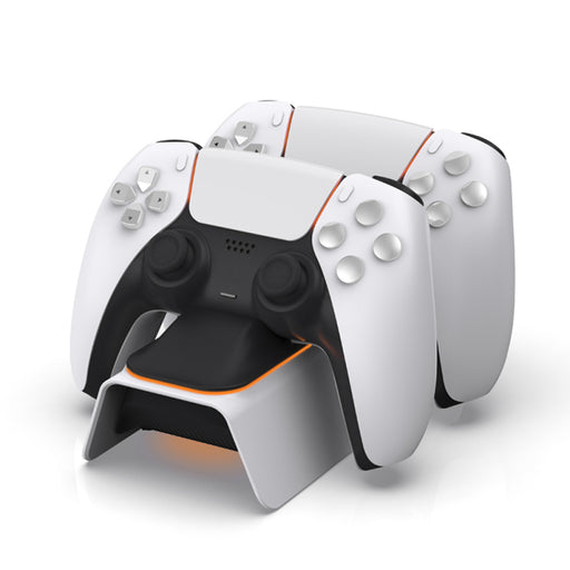 Dual PS5 Controller Charging Dock – Fast Charger for Wireless Gamepads