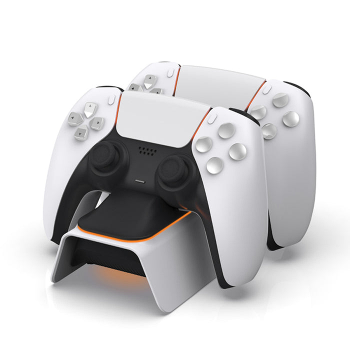 Dual PS5 Controller Charging Dock – Fast Charger for Wireless Gamepads