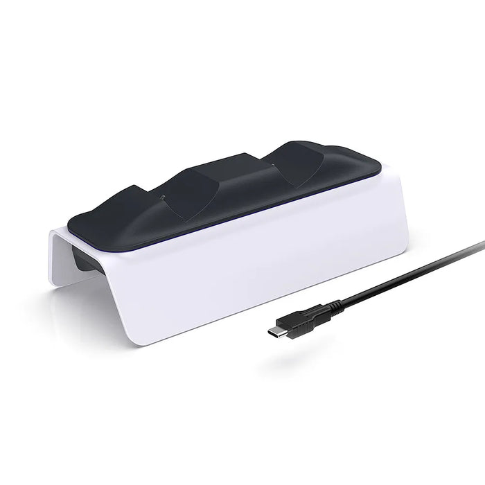 Dual PS5 Controller Charging Dock – Fast Charger for Wireless Gamepads