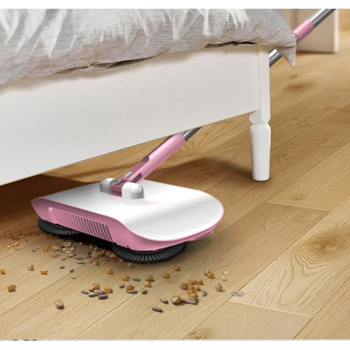 Hand Push Floor Sweeper – Cordless Household Broom