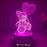 3D LED Acrylic Night Light – USB Neon Lamp for Room & Gifts