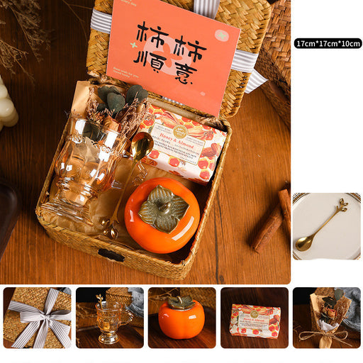 Luxury Persimmon Gift Box Set – Elegant Creative Gift Idea