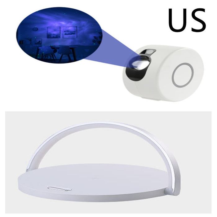 Wireless Charging Table Lamp – LED Light & Phone Charger