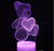 3D LED Acrylic Night Light – USB Neon Lamp for Room & Gifts