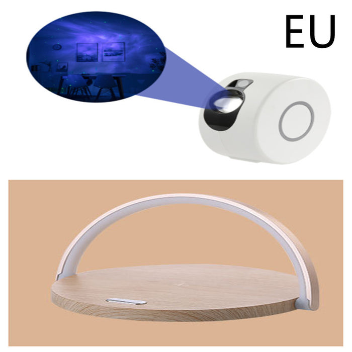 Wireless Charging Table Lamp – LED Light & Phone Charger