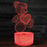 3D LED Acrylic Night Light – USB Neon Lamp for Room & Gifts