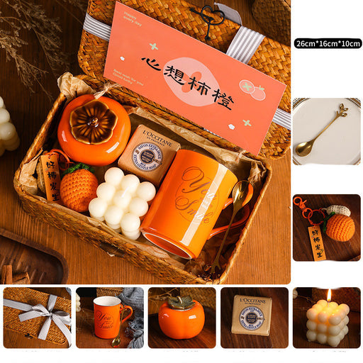 Luxury Persimmon Gift Box Set – Elegant Creative Gift Idea